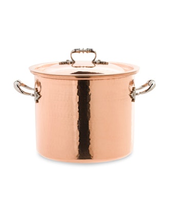 Ruffoni Made In Italy 9qt Copper Stockpot With Lid