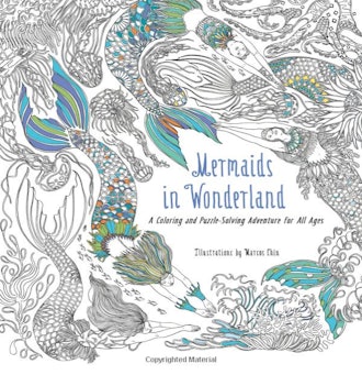 Mermaids in Wonderland: A Coloring and Puzzle-Solving Adventure for All Ages