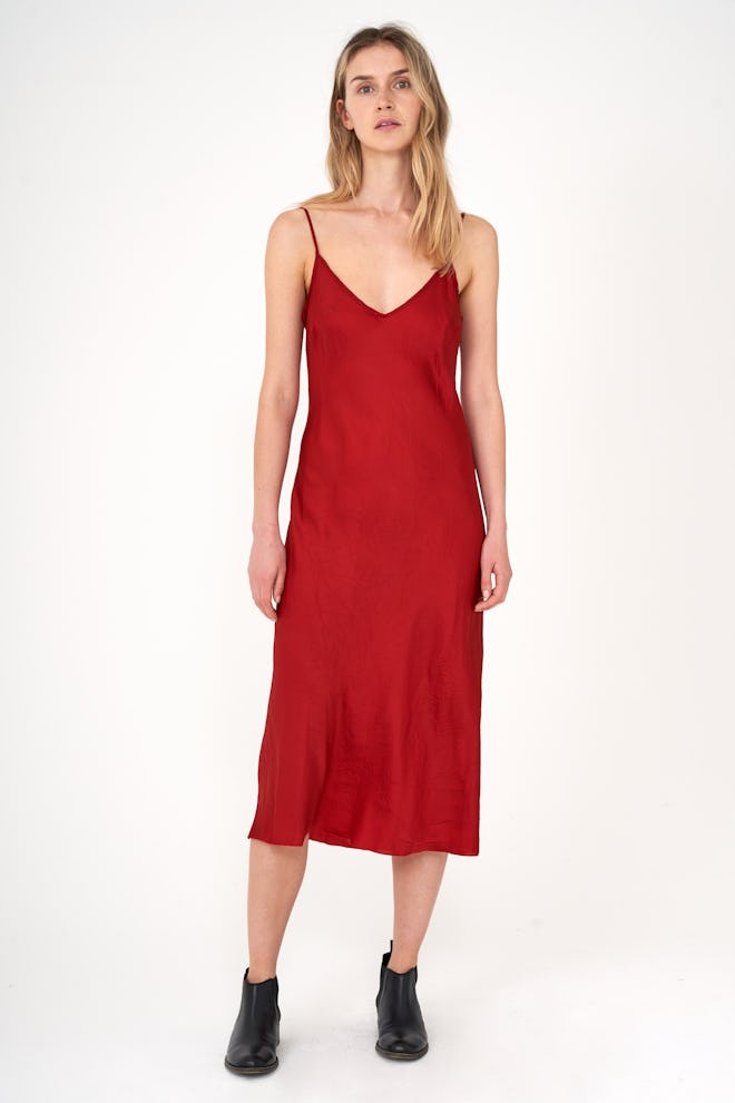 Bias Long Slip - Ruby