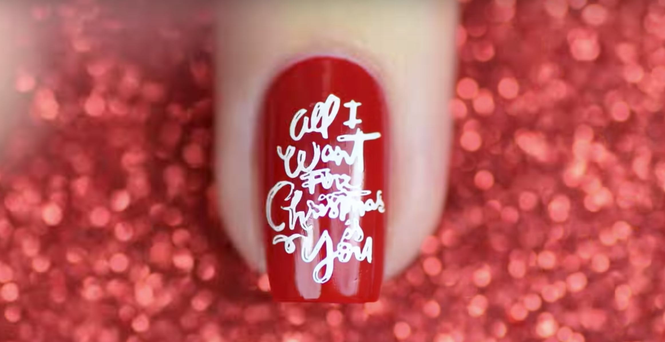 25 Captions For Christmas Nail Art That's As Dressed Up As Your Tree, image size:2324x1196