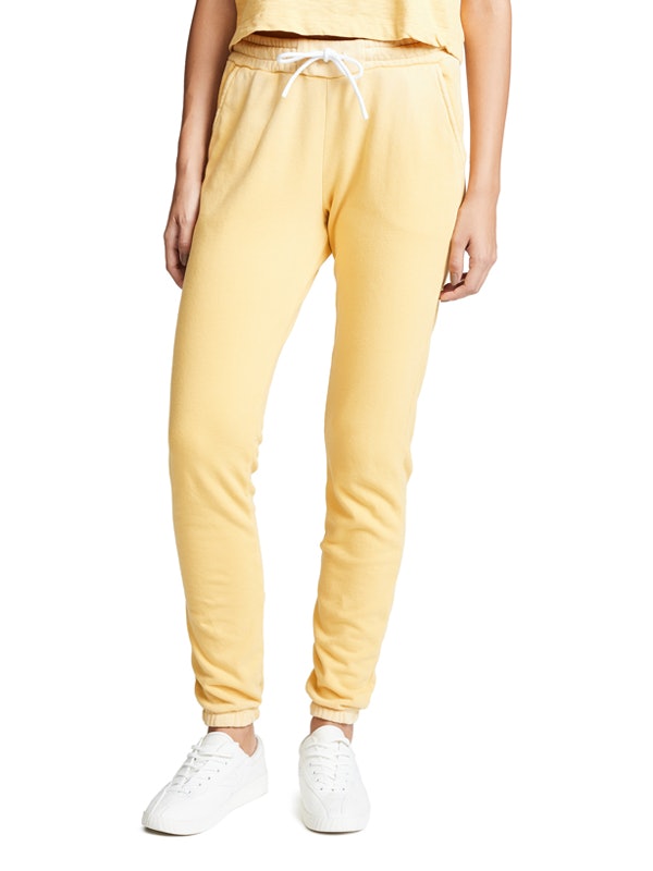 Living in yellow discount joggers