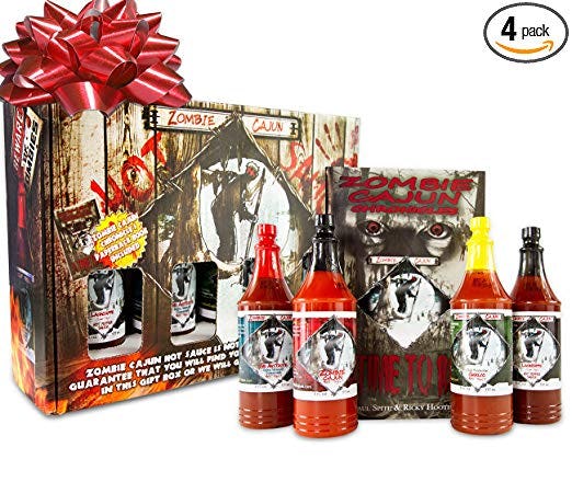 Zombie Cajun Hot Sauce Gift Set