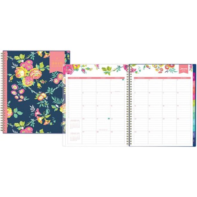 Day Designer for Blue Sky 2019 Weekly & Monthly Planner, Twin-Wire Binding, 8.5" x 11", Peyton Navy