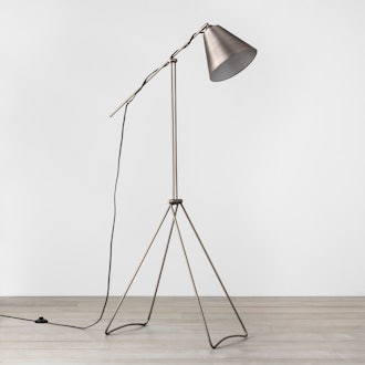 Hearth & Home Pewter Floor Lamp