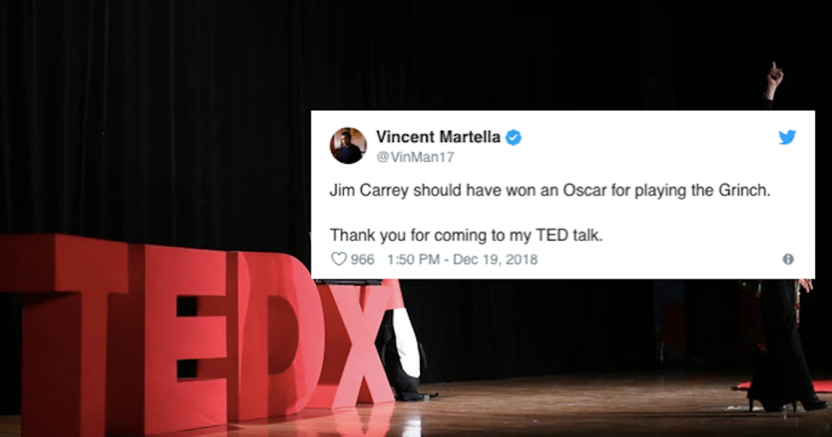 These "Thank You For Coming To My TED Talk" Memes Are Hilariously Short