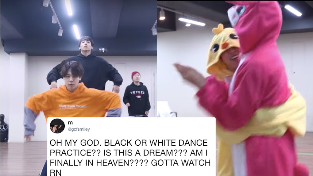 Jimin Jungkook S Black Or White Dance Video Is The Ultimate Bts Christmas Gift