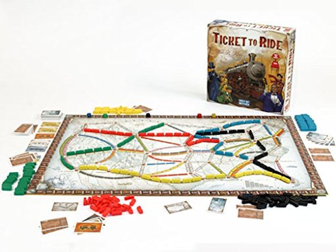 Ticket to Ride is a popular strategy board game for adults.
