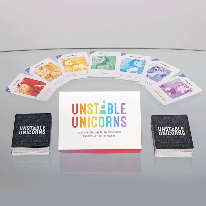 Unstable Unicorns is a funny strategy game for adults.