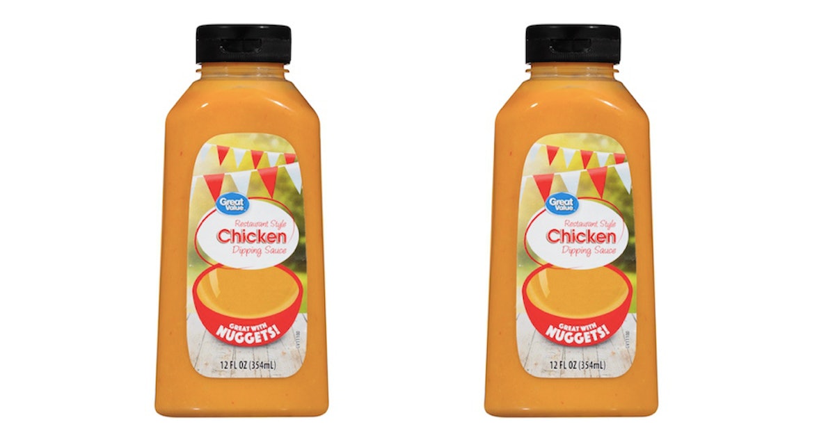 This Walmart Chicken Dipping Sauce Tastes Like Chick Fil A Sauce