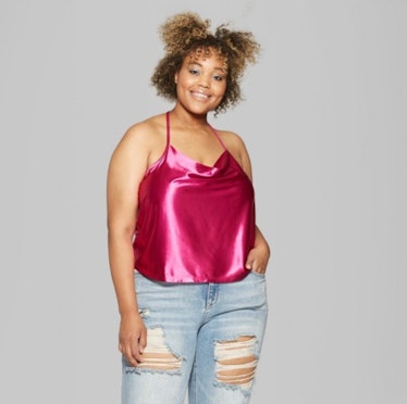 Wild Fable Plus Size Satin T-Back Camisole