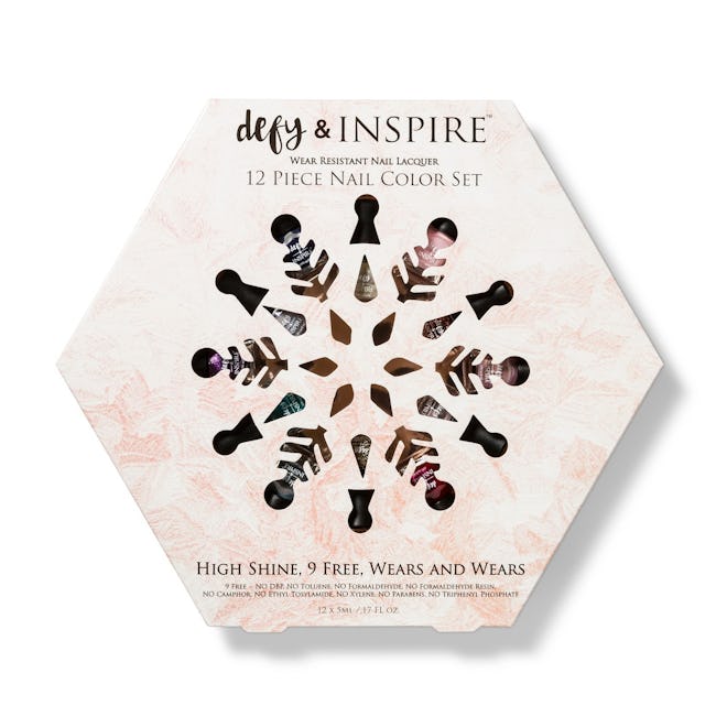 Defy and Inspire Snowflake Nail Polish Set - 12pc