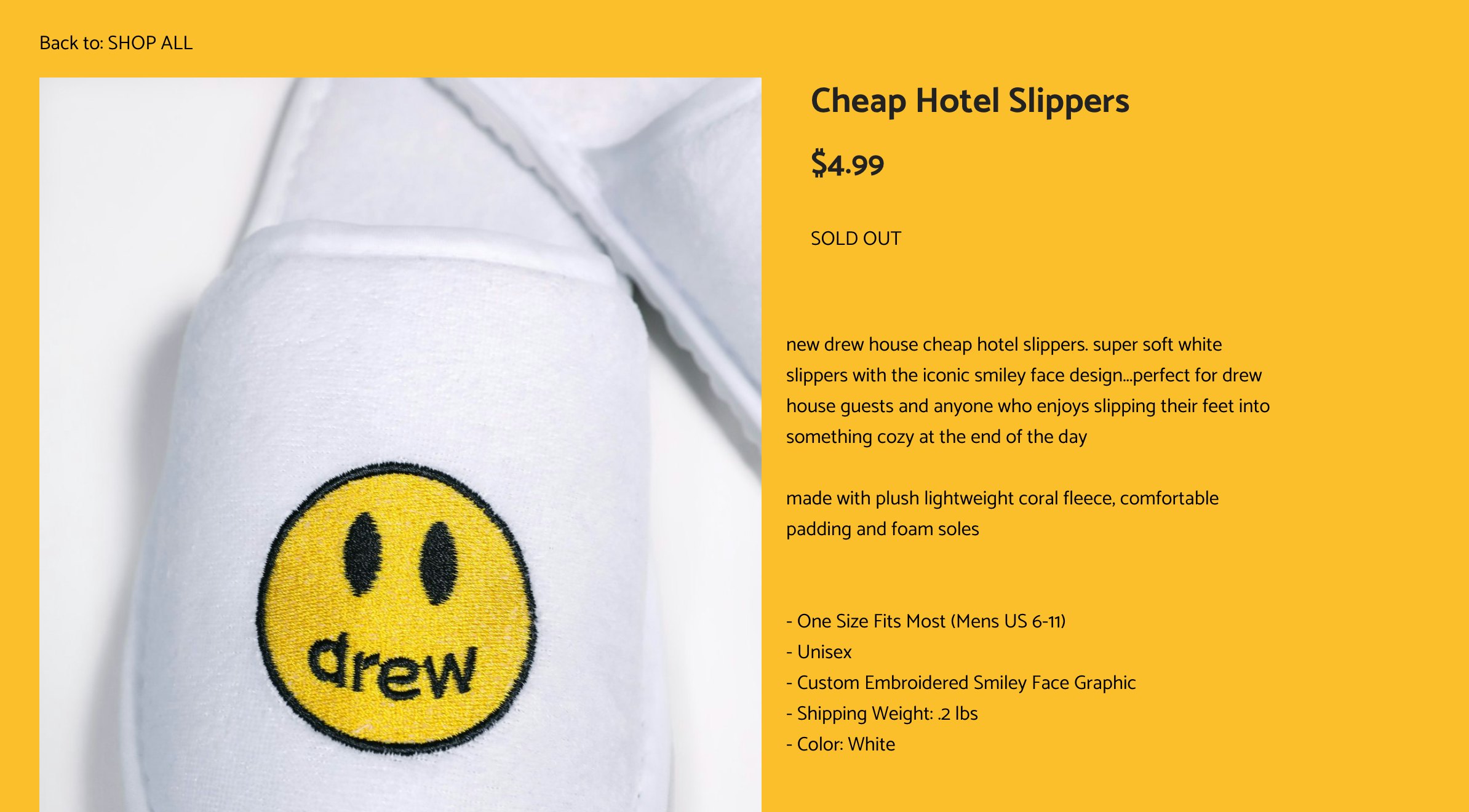 drew house slippers for sale