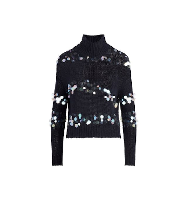 Briana Pailette Embellished Sweater