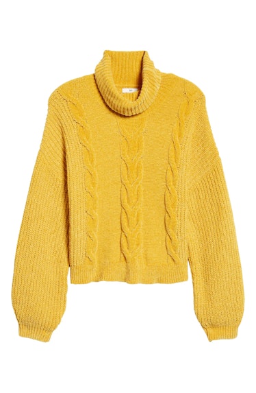 BP. Cable Knit Chenille Sweater
