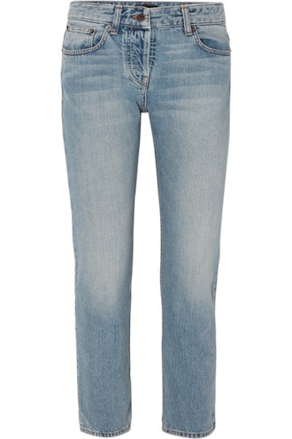 Ashland Cropped Mid-Rise Straight-Leg Jeans