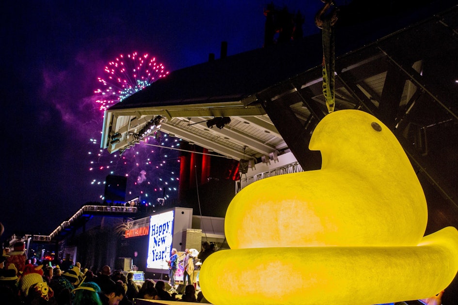 This 400Pound Peeps Drop On New Year's Eve 2018 In Pennsylvania Is A