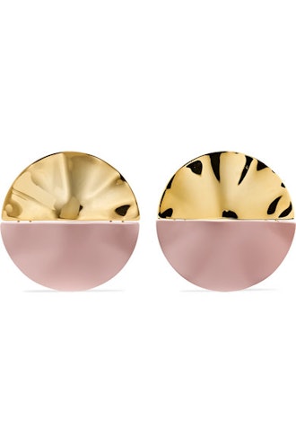 Gala Coated Gold Plated Earrings