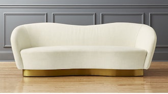 Robey Snow Curved Sofa