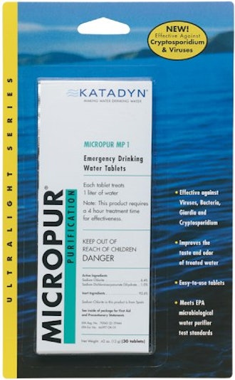 Katadyn Water Purification Tablets (2 Tablets)