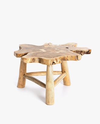 Irregular Teak Wooden Table
