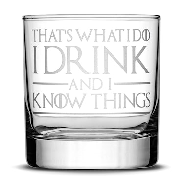 Integrity Bottles Game Of Thrones Whiskey Glass