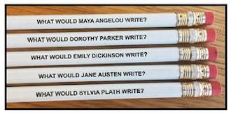 Famous Female Authors Pencil Set