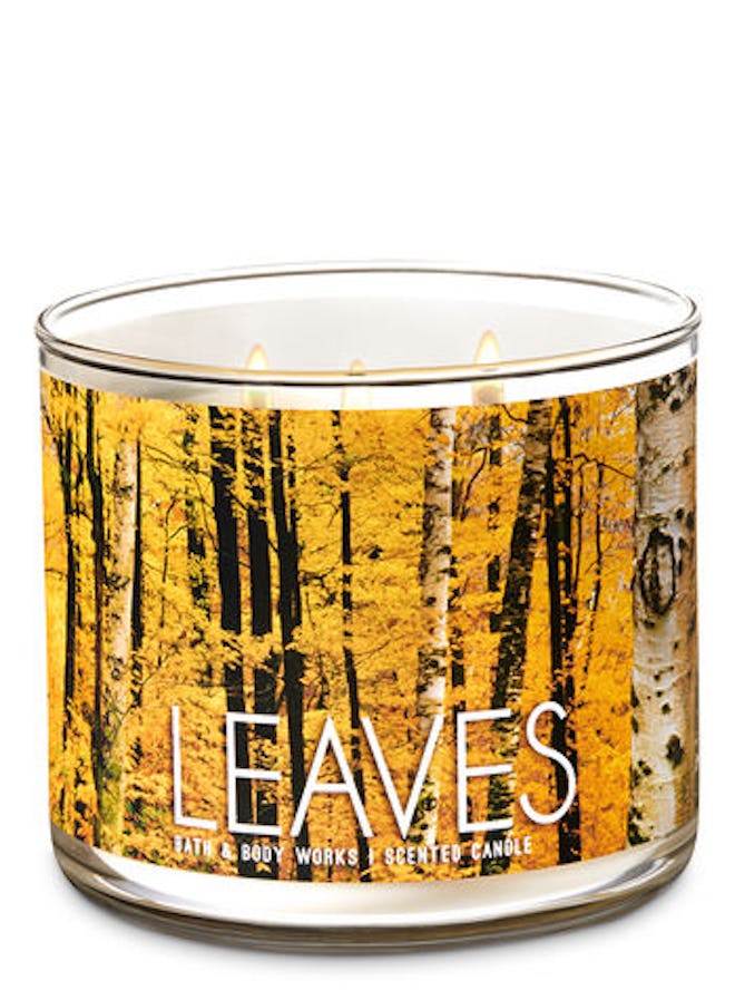 Leaves 3-Wick Candle