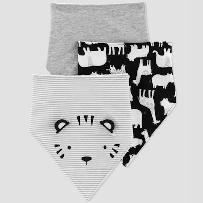 Baby Boys' 3pk Tiger Bib - Just One You® (Made By Carter's)