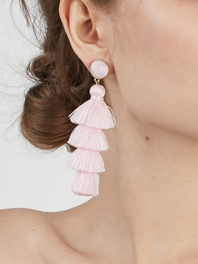 Gabriela Stud Tassel Earrings