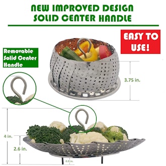 Kitchen Deluxe Veggie Steamer Basket