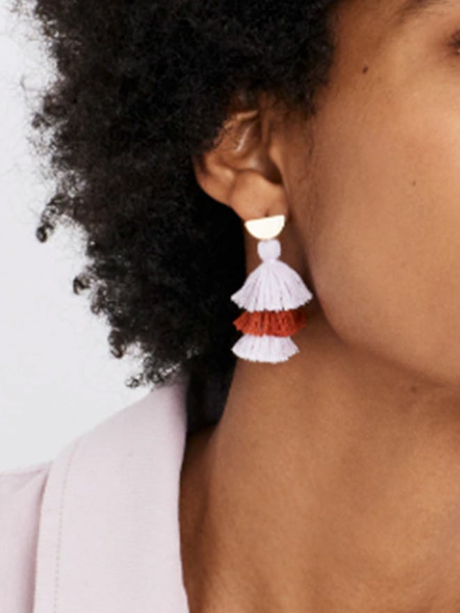 Tiered Tassel Earrings