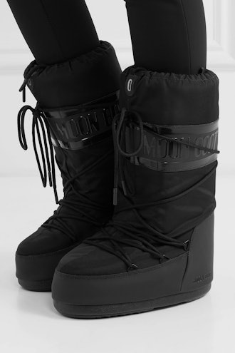 Shell And Rubber Snow Boots 