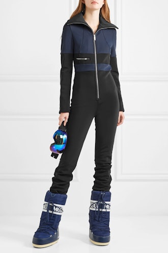Grazzia Color-Block Stretch-Shell Ski Suit 
