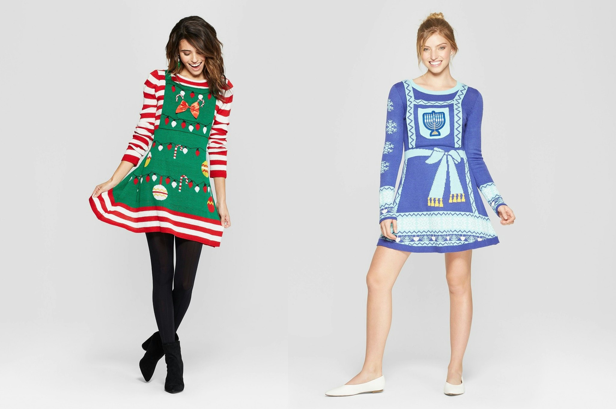 ugly holiday dresses