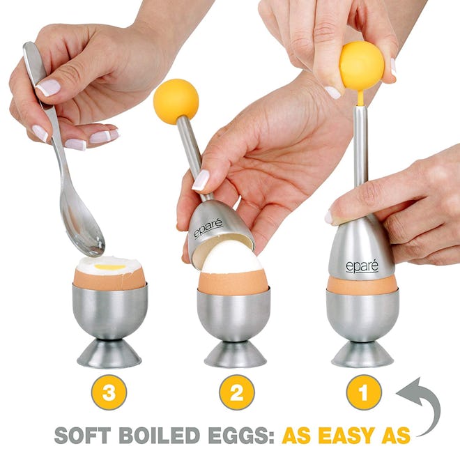 Eparé Egg Cracker Topper Set