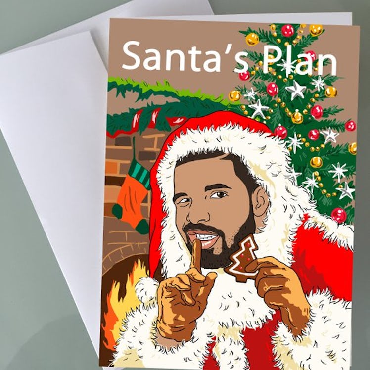 Drake's "Santa's Plan" Holiday Card