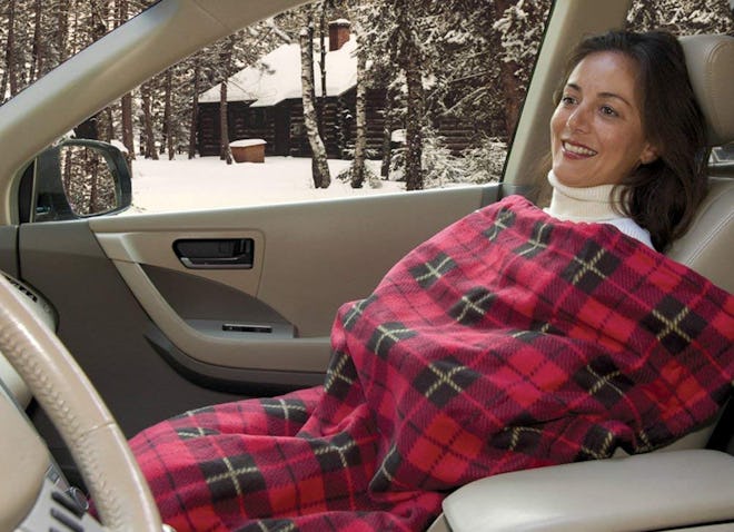 Trillium Worldwide Car Cozy Heated Travel Blanket