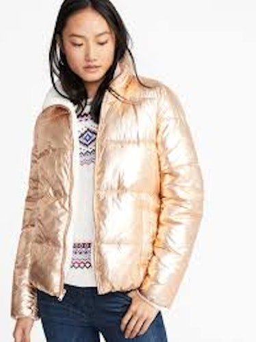 Metallic Frost-Free Jacket for Women