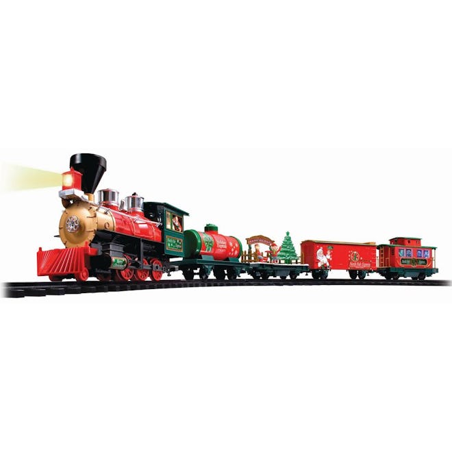 Battery Operated Wireless Remote Control North Pole Express Christmas Train