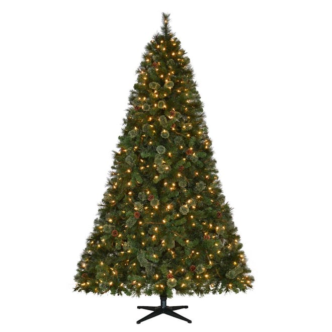 7.5 Ft Pre-Lit LED Alexander Pine Artificial Christmas Tree