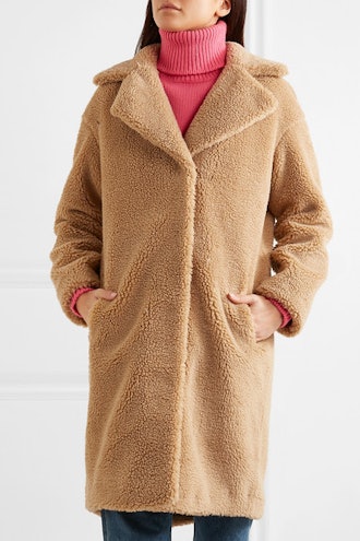 Camille Faux Shearling Coat