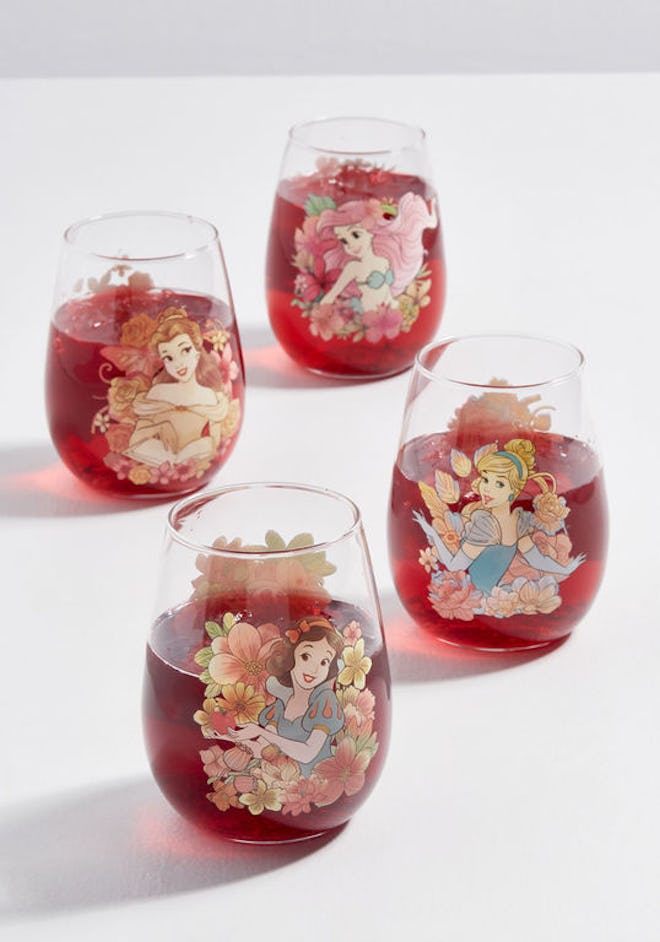 Thriving Icons Disney Princess Glass Set