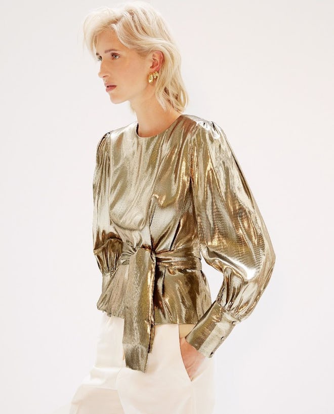 Kara Blouse Gold