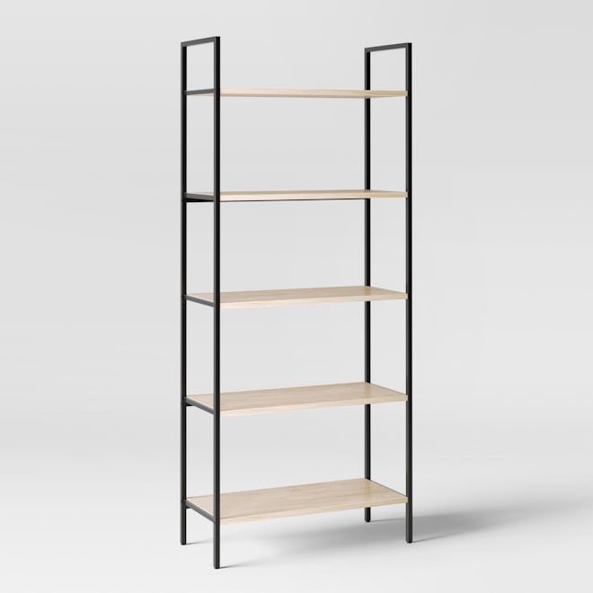 Loring 5 Shelf Ladder Bookcase