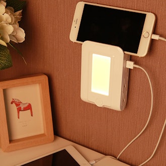 LED Night Light And Wall Mount Surge Protector