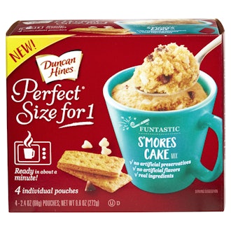 Duncan Hines Perfect Size for 1 S'mores Cake Mix
