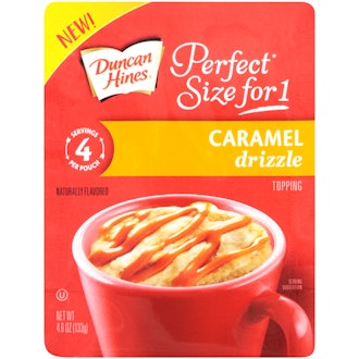 Duncan Hines Perfect Size for 1 Caramel Drizzle