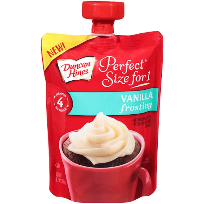 Duncan Hines Perfect Size for 1 Vanilla Frosting