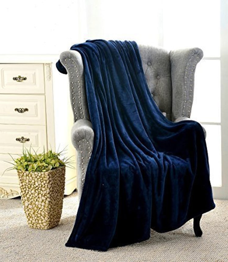 NEWSHONE Flannel Fleece Luxury Blanket