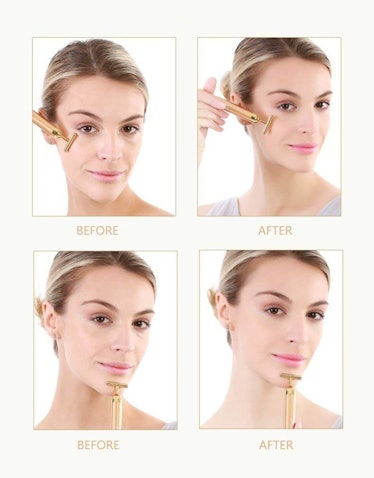 Beauty Bar 24K Golden Pulse Facial Massager